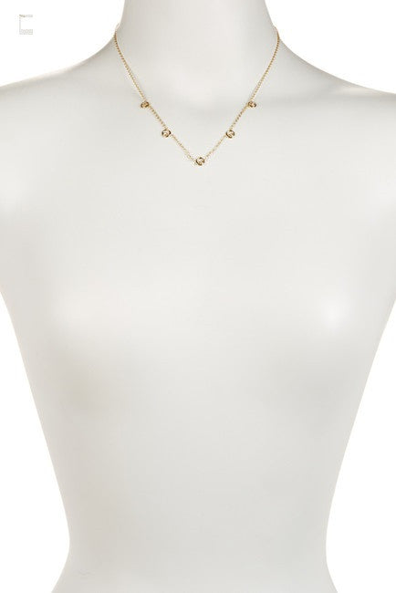 Karma Chain- 14K Gold with Ripples of Diamonds