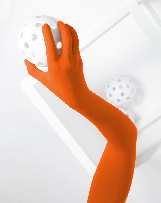 Seamless Gloves Armsocks - Orange